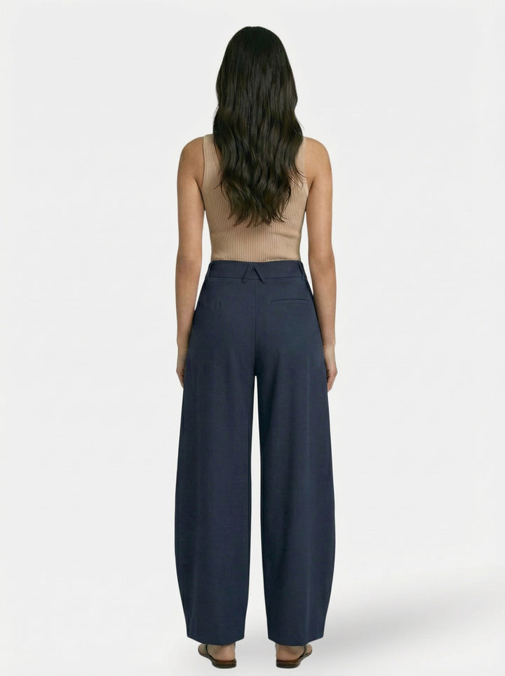 Women’s Sloane Signature - Deep-Fold Wide Trouser
