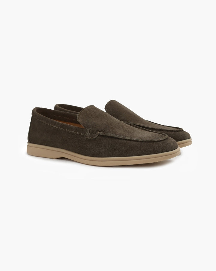 Men's Suede Loafers - Premium Comfort Slip-Ons