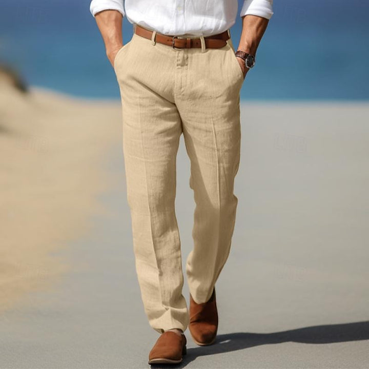Men’s Linen Pants - Tailored Linen Summer